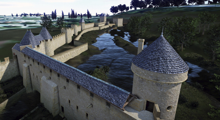 Etude de l’enceinte médiévale de Metz / campagne 2012